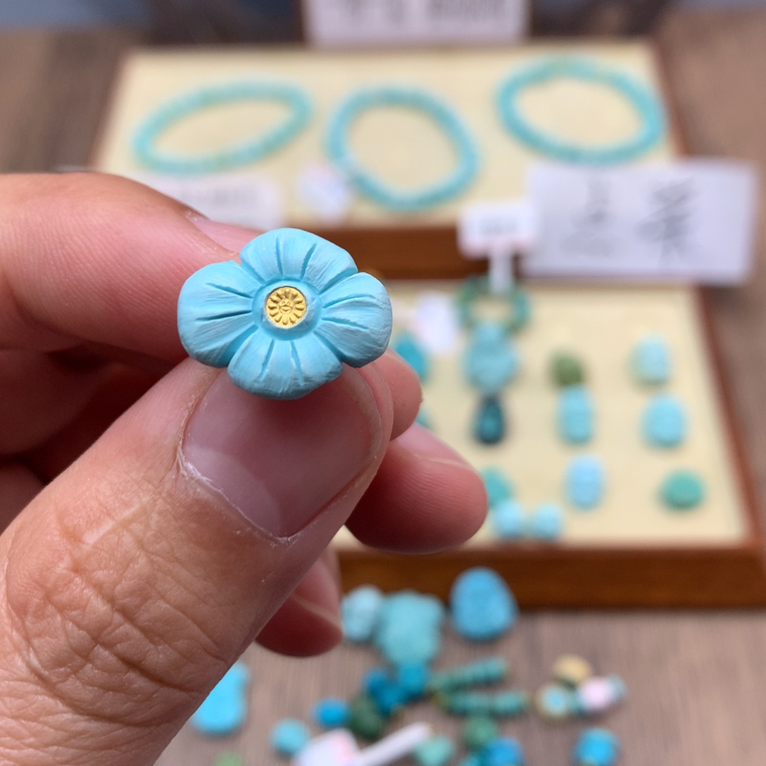 出***路绿松石未镶嵌11配饰