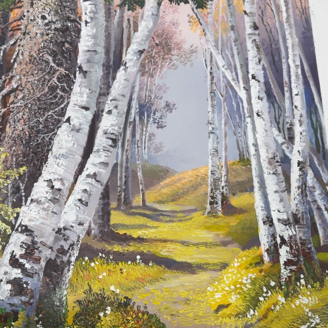 油画我的小可爱们也要