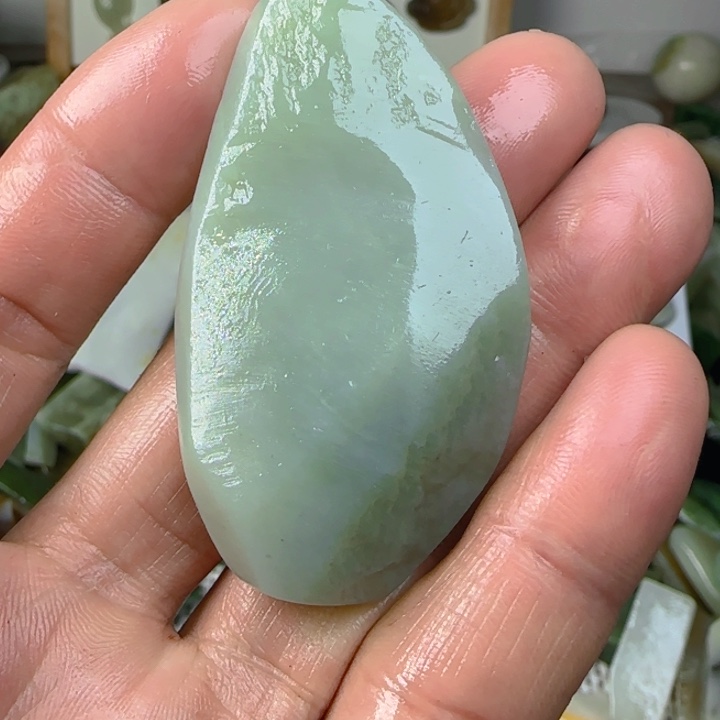 未镶嵌和田玉珠宝半成品日**胖