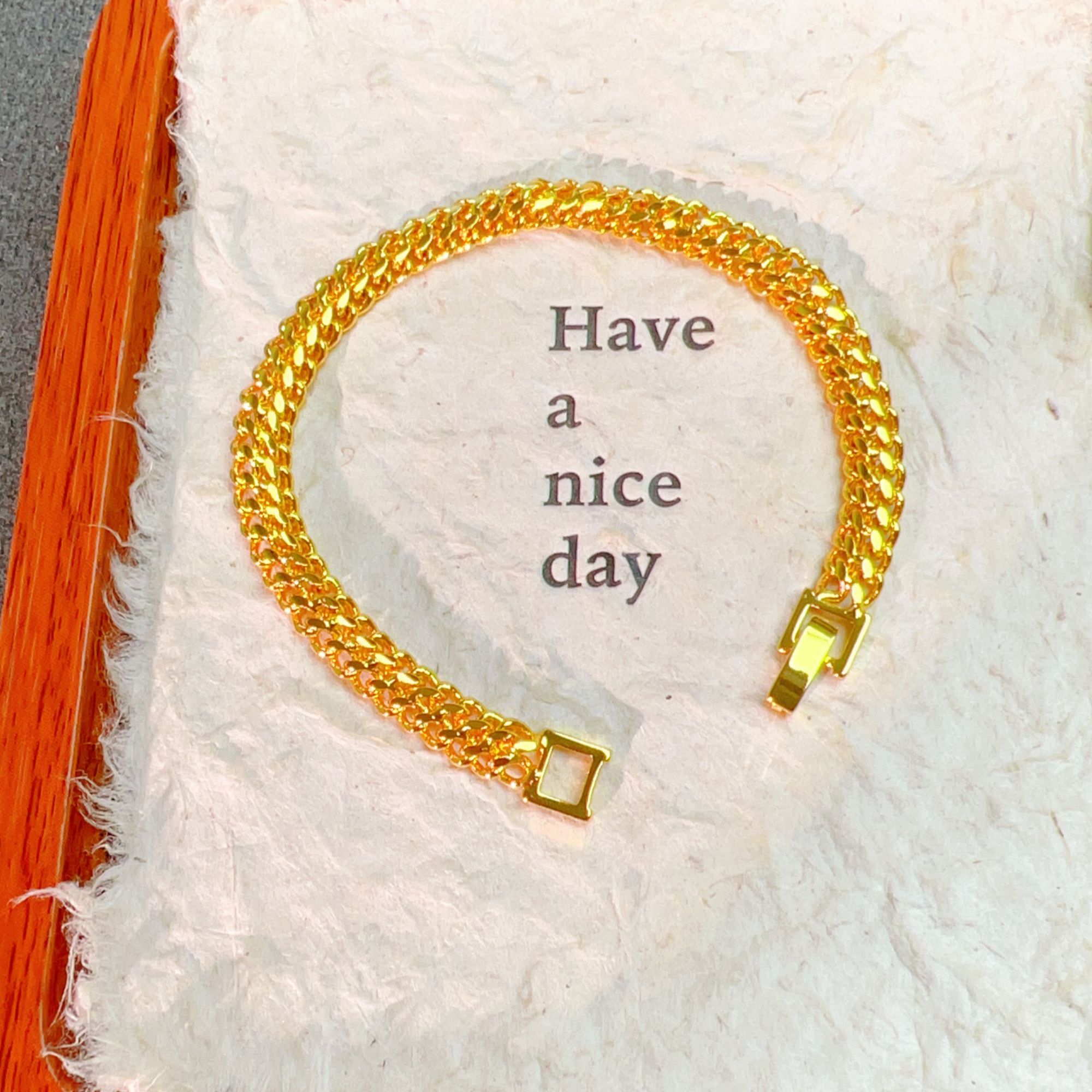 【丁老头甄选】20118精工古巴手链