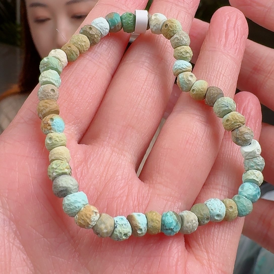 绿松石珠宝奇石未镶嵌