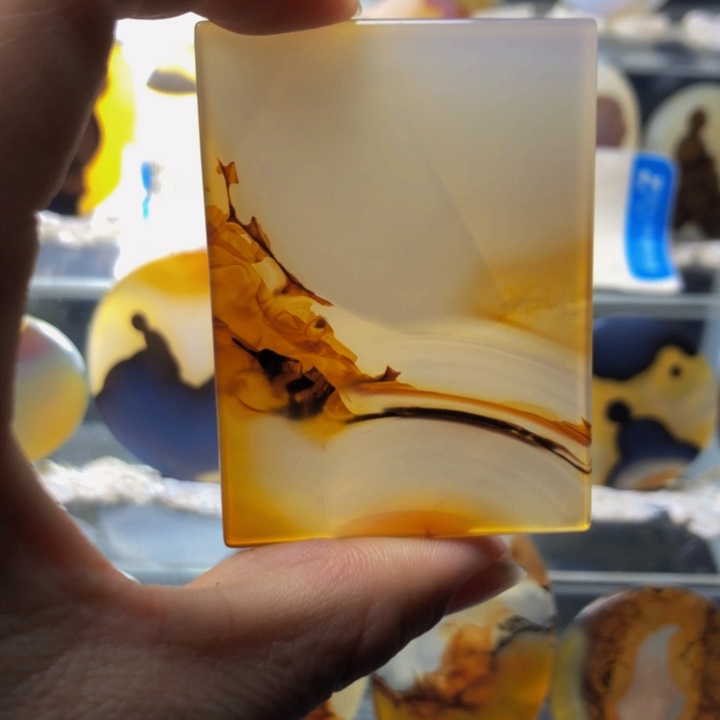 合金玛瑙/玉髓珠宝奇石25