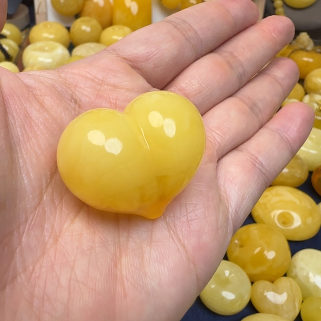 蜜蜡未镶嵌颈饰天然蜜蜡