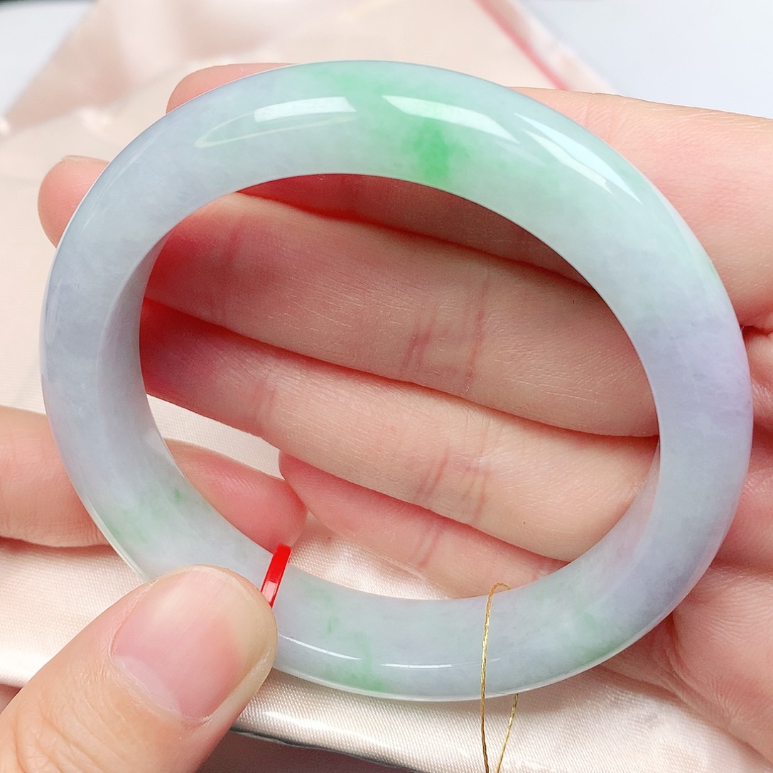 翡翠手镯未镶嵌抖音671