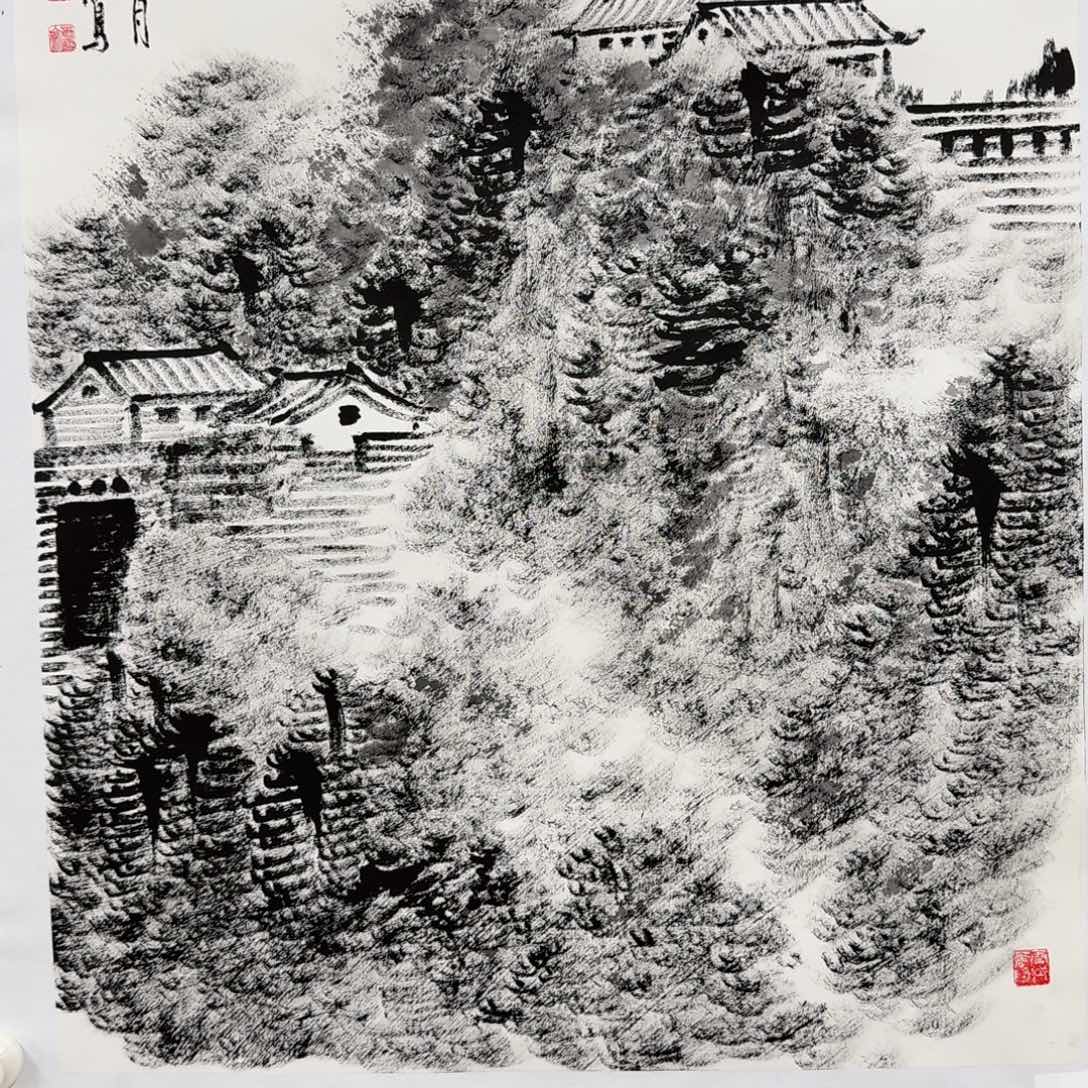 国画国画QYX老师国画作品