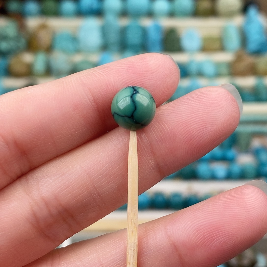 未镶嵌绿松石珠宝奇石9