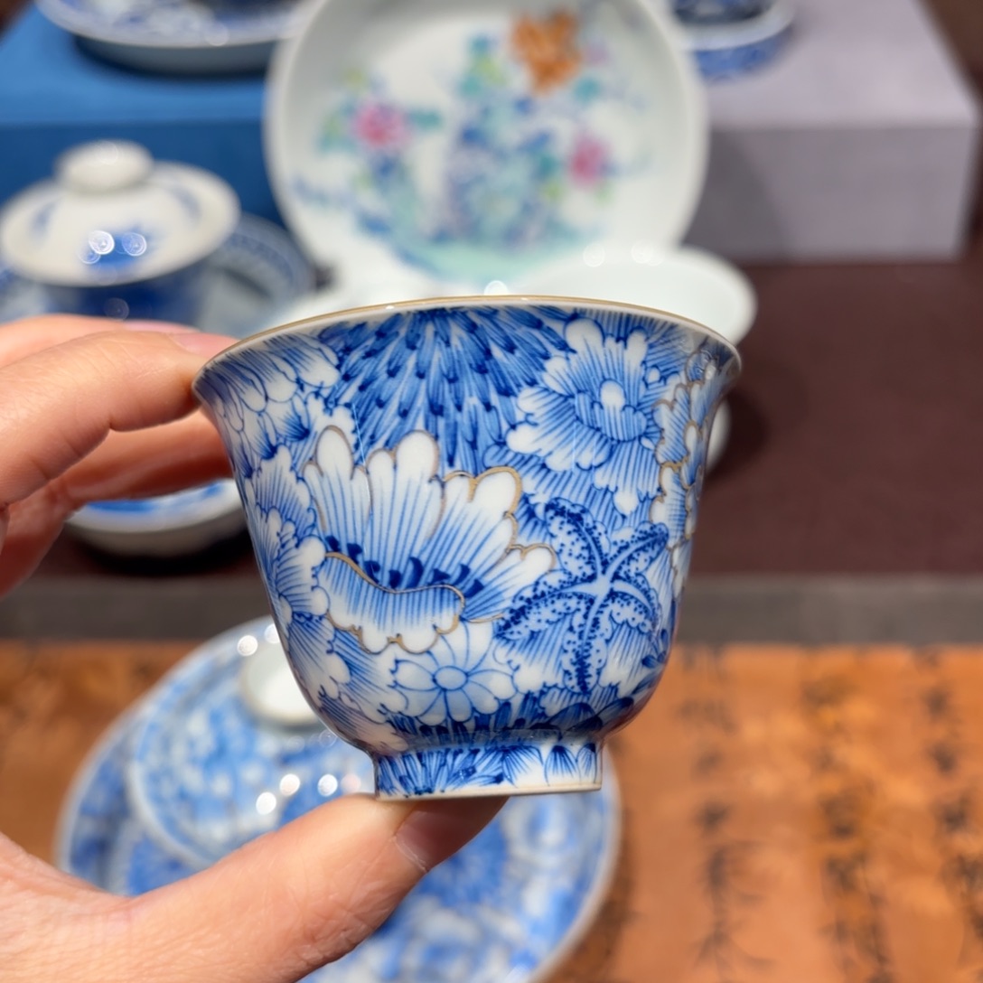 瓷片景德镇纯手工手绘