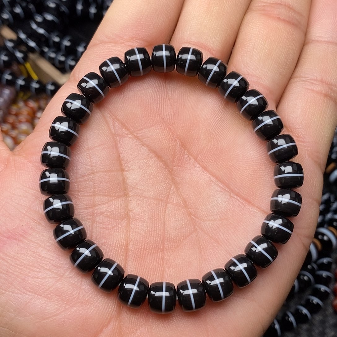 玛瑙/玉髓未镶嵌手链