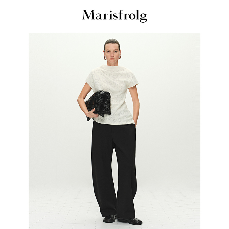 【米儿精选】Marisfrolg玛丝菲尔裤子A1FZ11985
