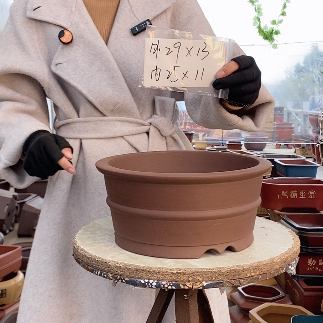 紫砂花盆紫砂花盆