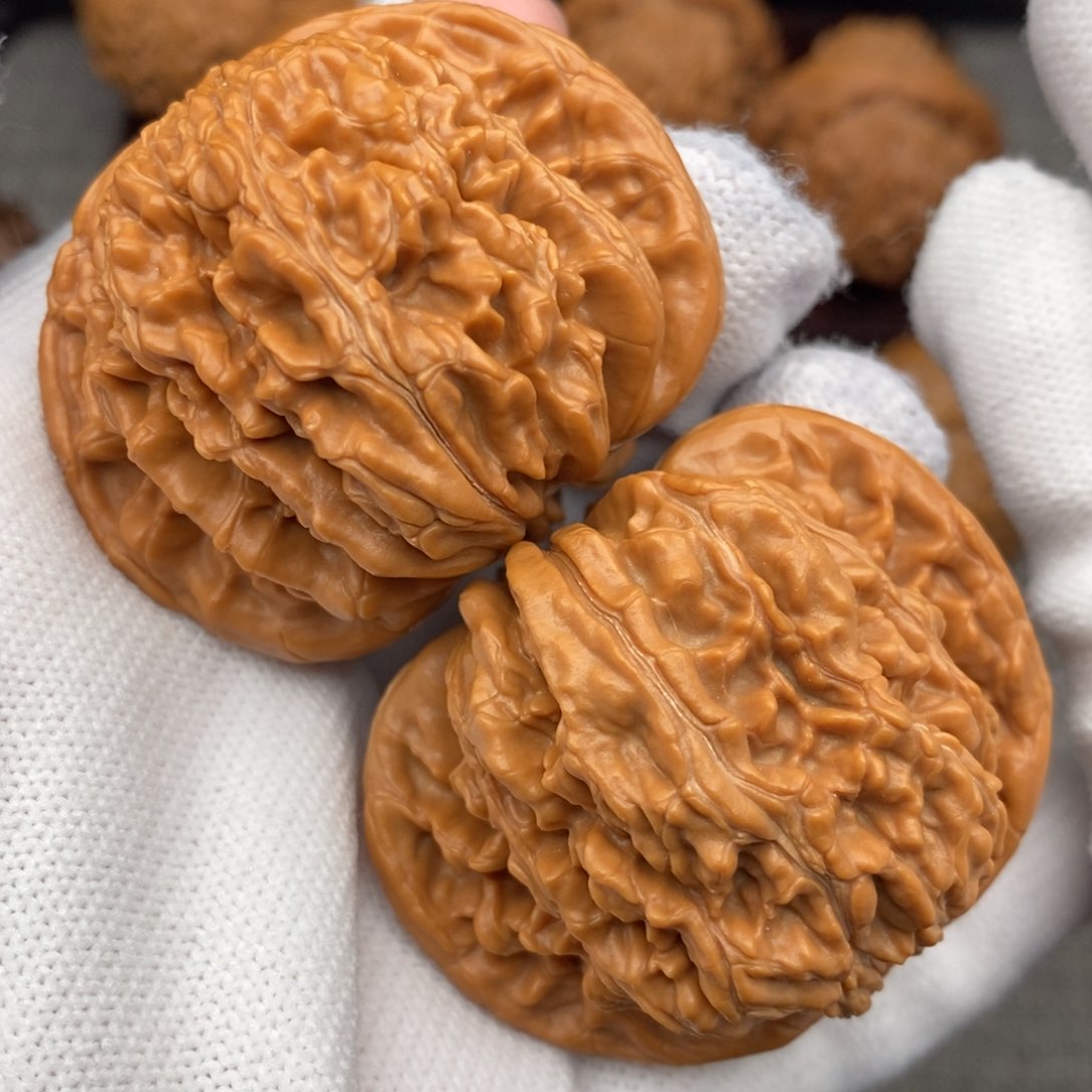 文玩核桃把件48平谷楼毕业款