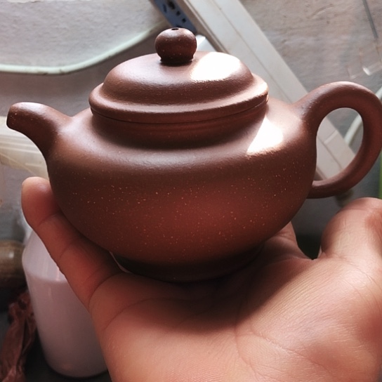 紫砂茶壶将坡泥掇只280豪升左右瑕疵