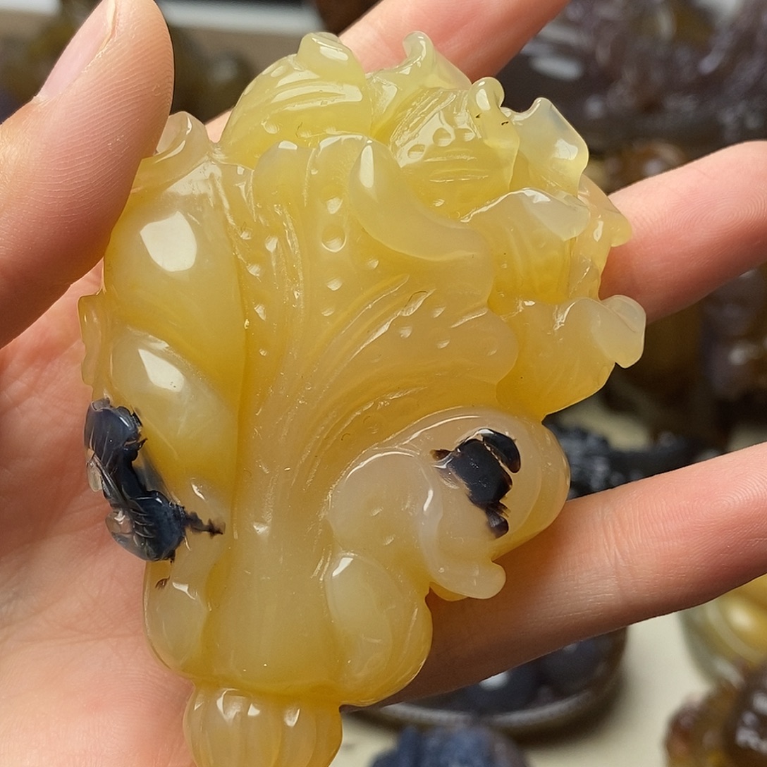 玛瑙/玉髓未镶嵌摆件
