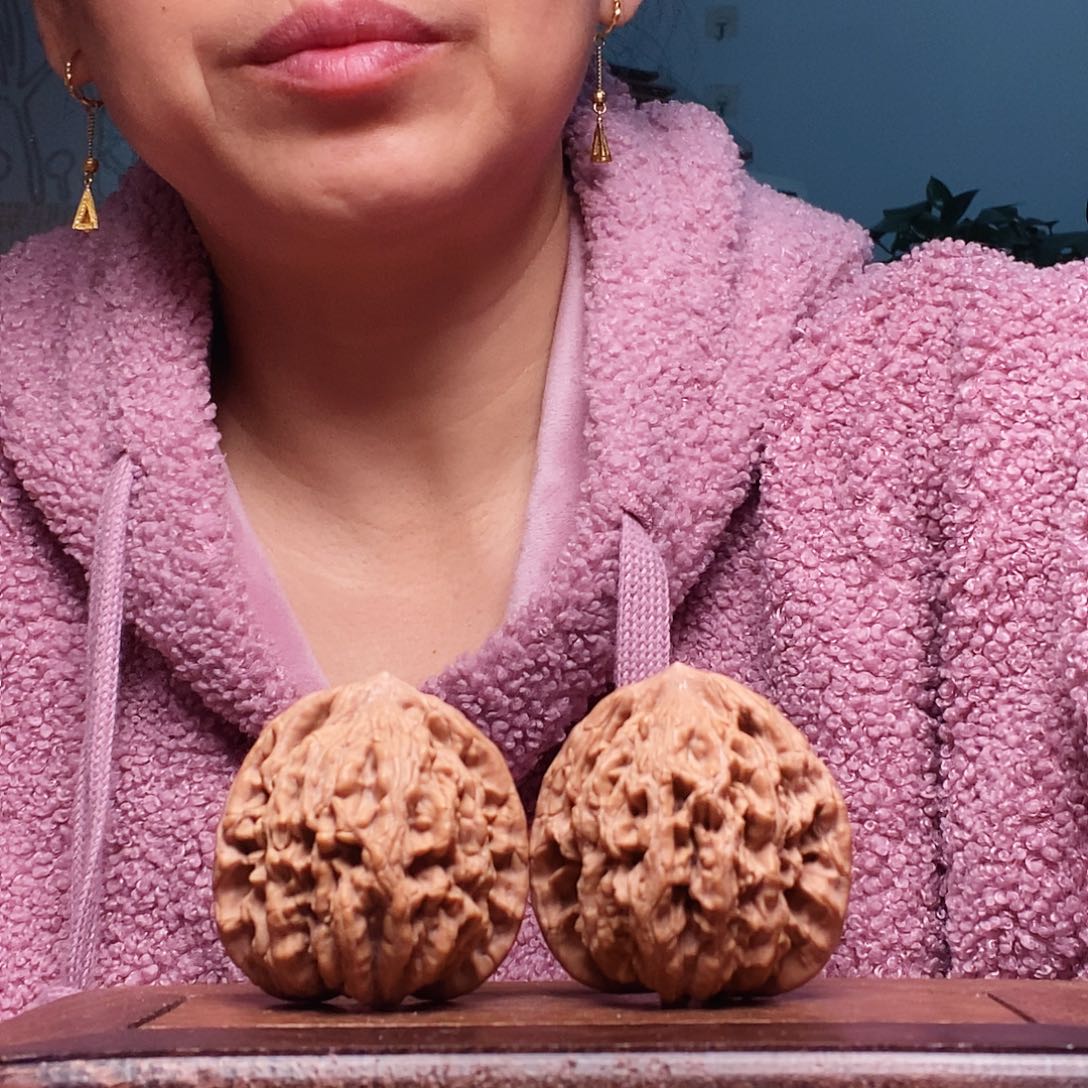 吊坠文玩核桃虎头