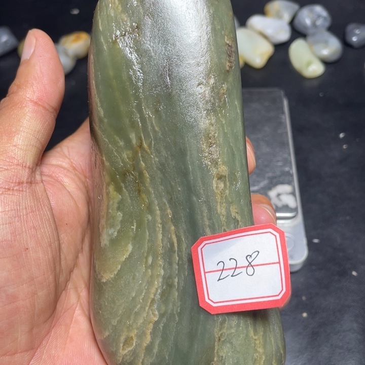 和田玉未镶嵌颈饰228