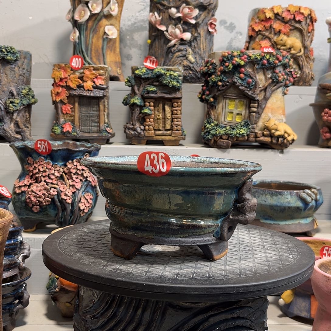 436 号陶然花器手工花盆