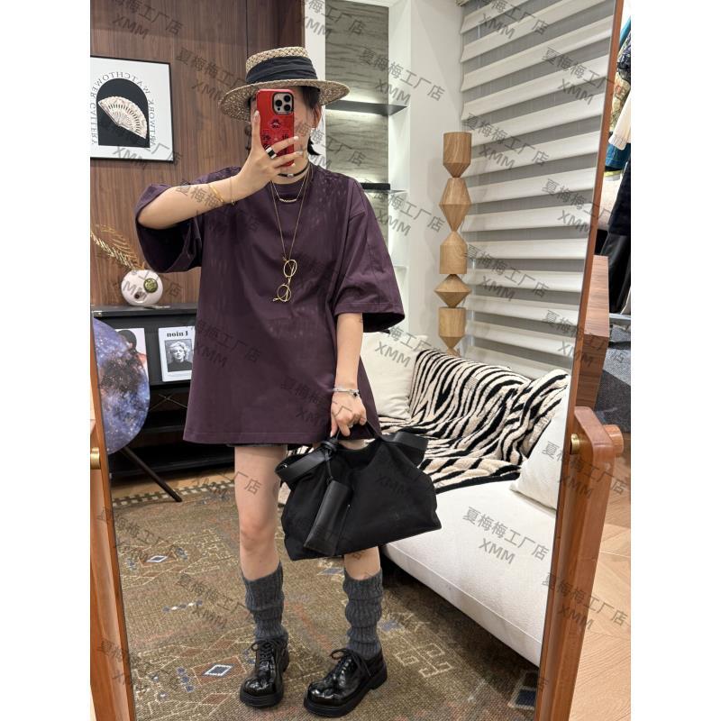 XMM.【早秋极简红标大版T恤】秋百搭潮流显瘦洋气宽松休闲-M6681261