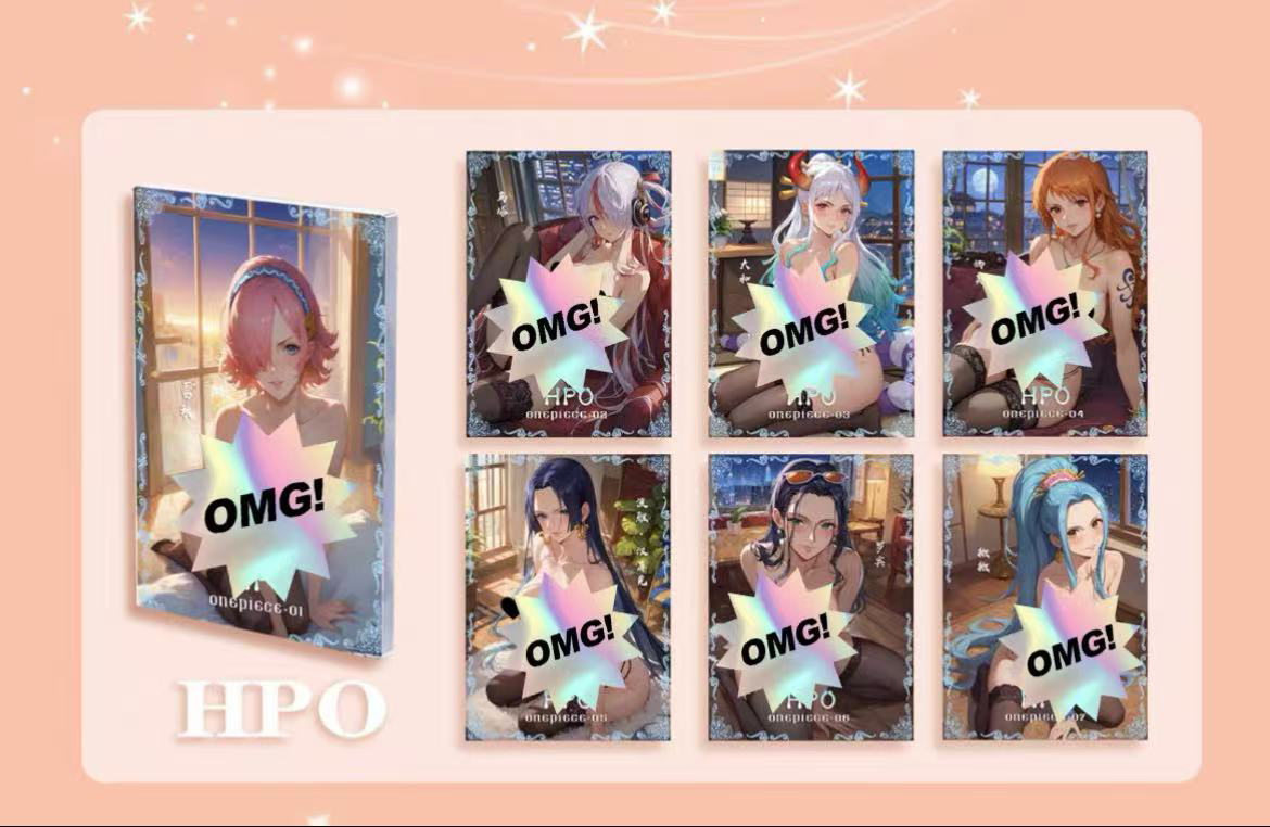 【对对碰拆盒】觅光文创航海王第一弹 全温感国卡二创 收藏卡牌