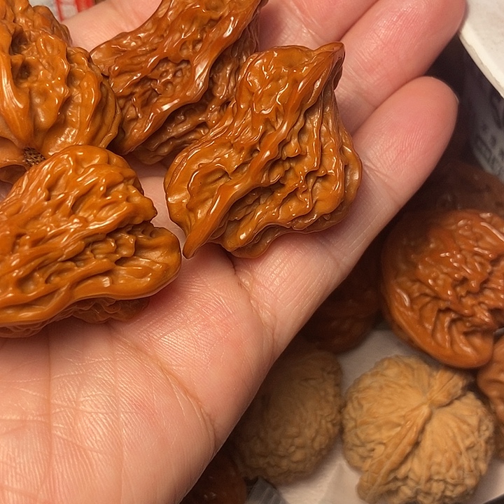 文玩核桃把件小鸟