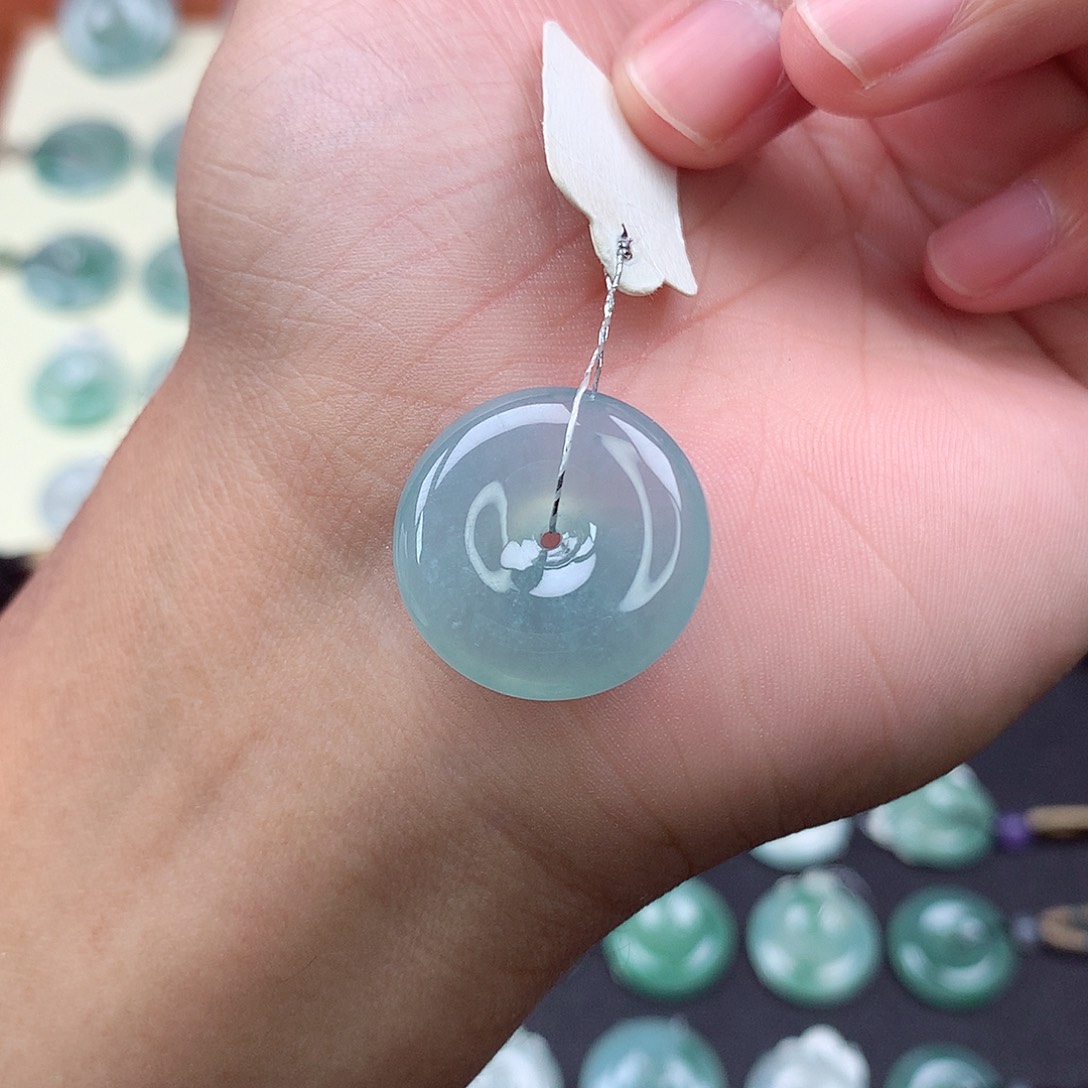 颈饰未镶嵌翡翠23 尺寸22-6.2