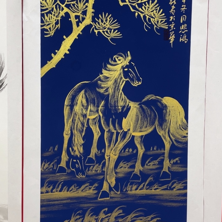 日新画作欣赏作品