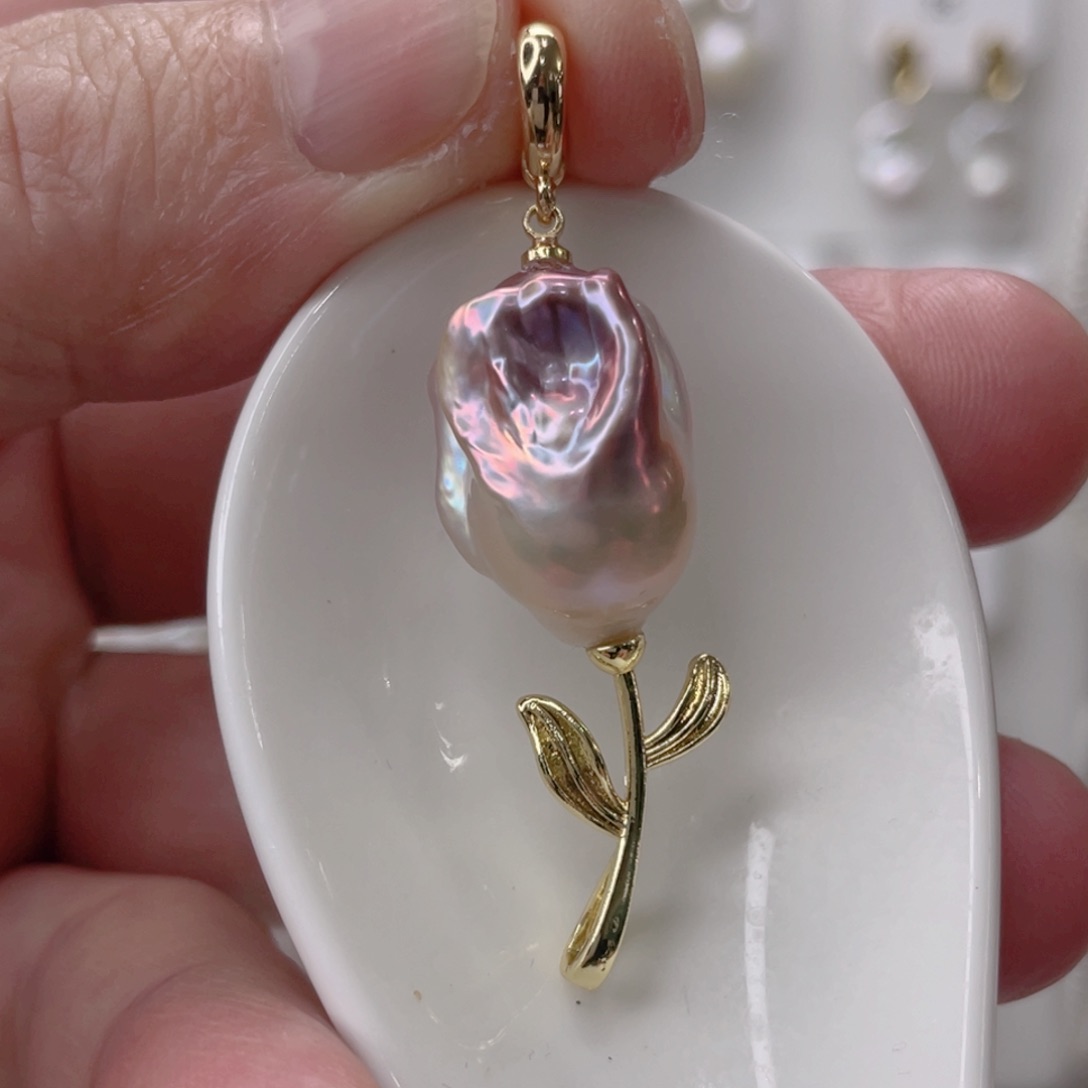 颈饰未镶嵌淡水珍珠