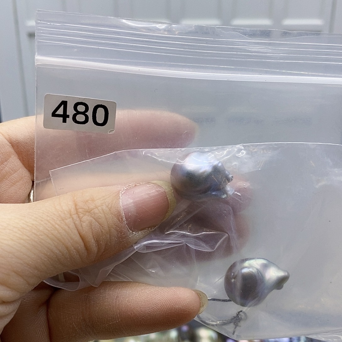 颈饰合金淡水珍珠