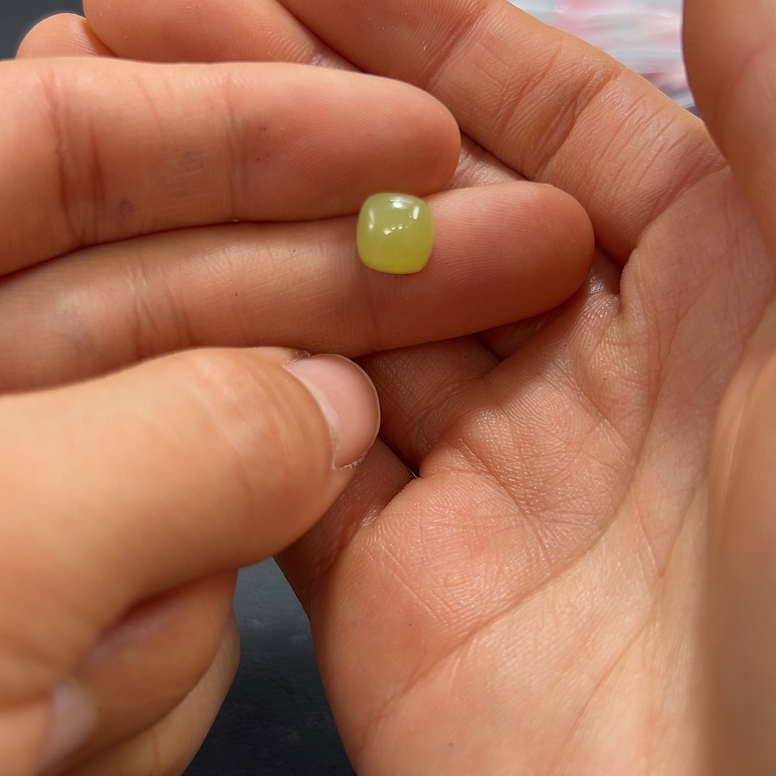 和田玉戒指银S925镶嵌平***&