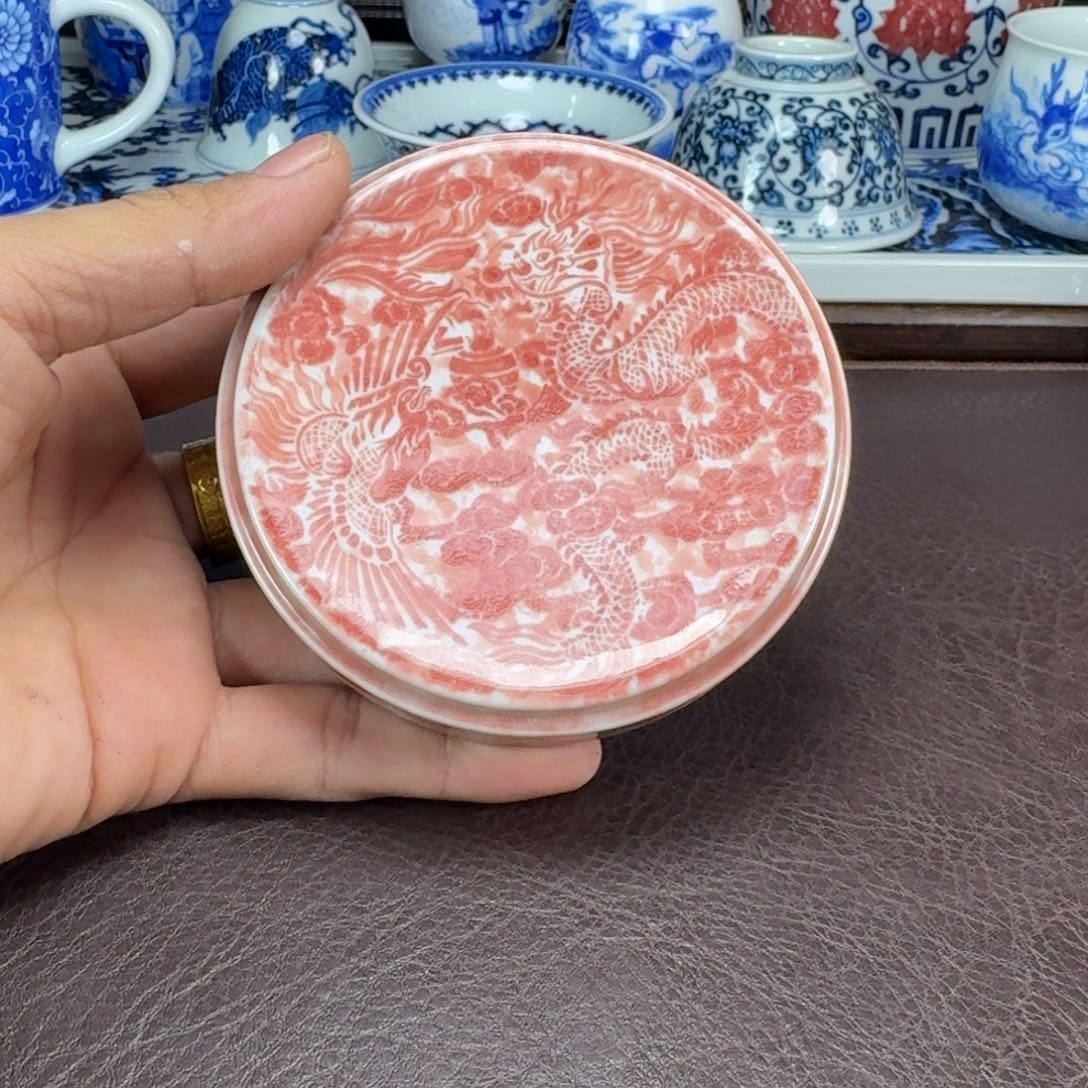 瓷片当代景德镇陶瓷手绘茶具