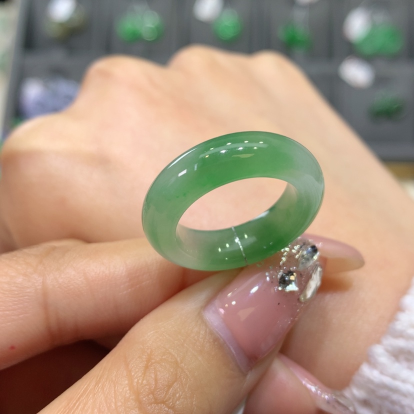 【闪购商品】翡翠戒指未镶嵌11.12号