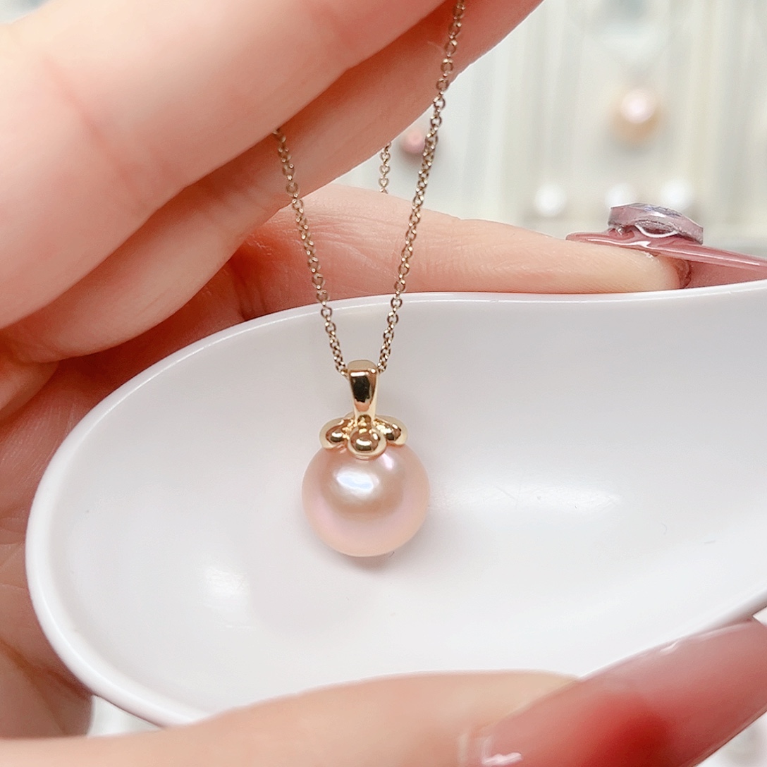 吊坠(赠链)淡水珍珠合金