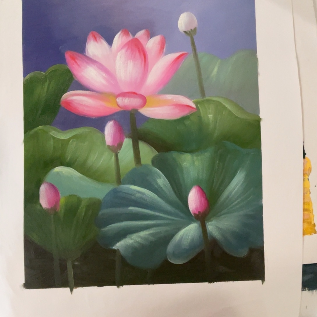 油画油画作品欣赏30.40带内框