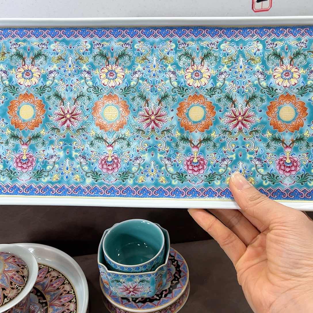 盖碗七七景德镇都在活动中活动的