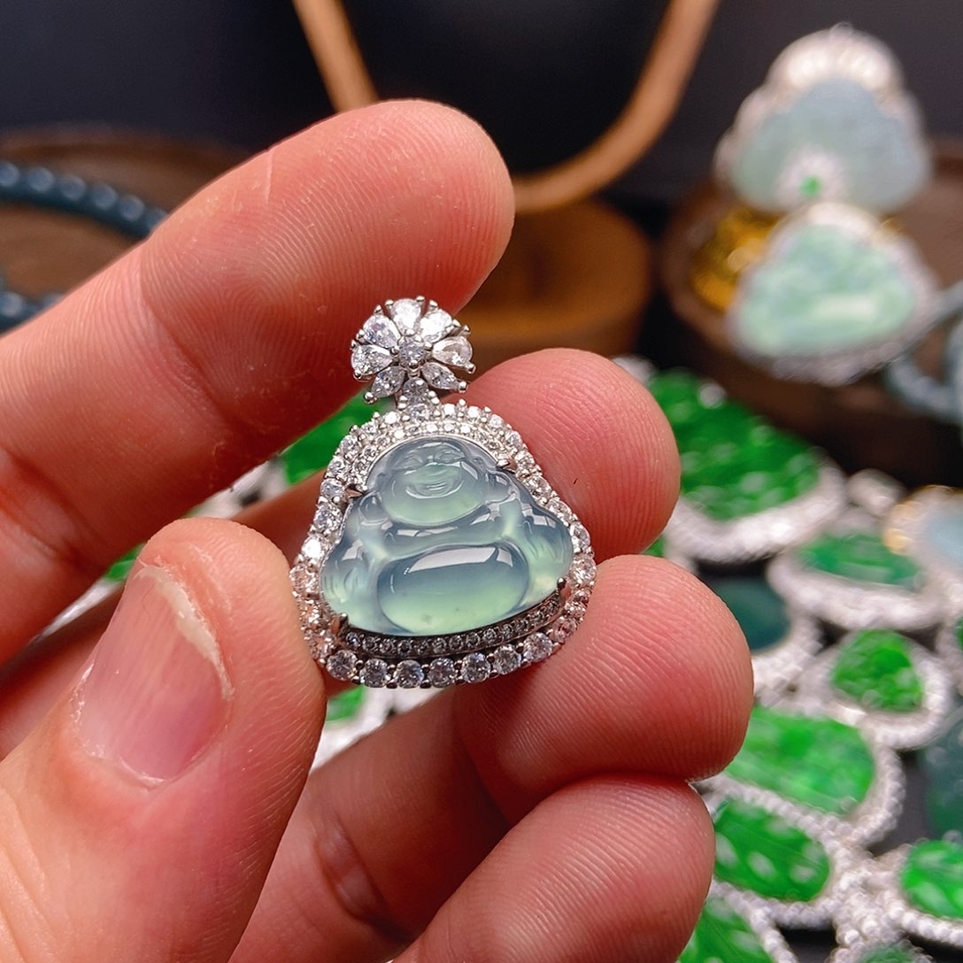 翡翠吊坠(不含链)未镶嵌838吊坠