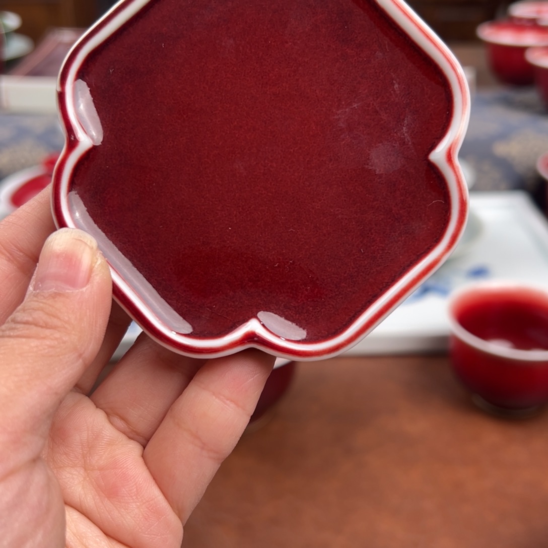 玉***麻陶瓷景德镇陶瓷郎红