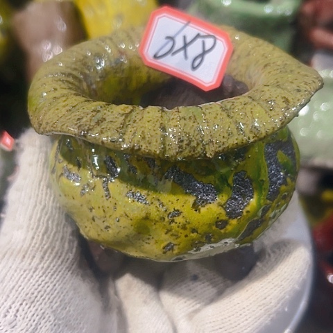 粗陶花盆手工花盆制作