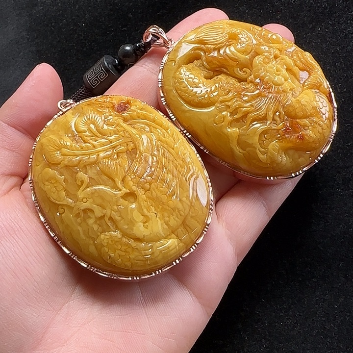 未镶嵌蜜蜡珠宝奇石孤*雨