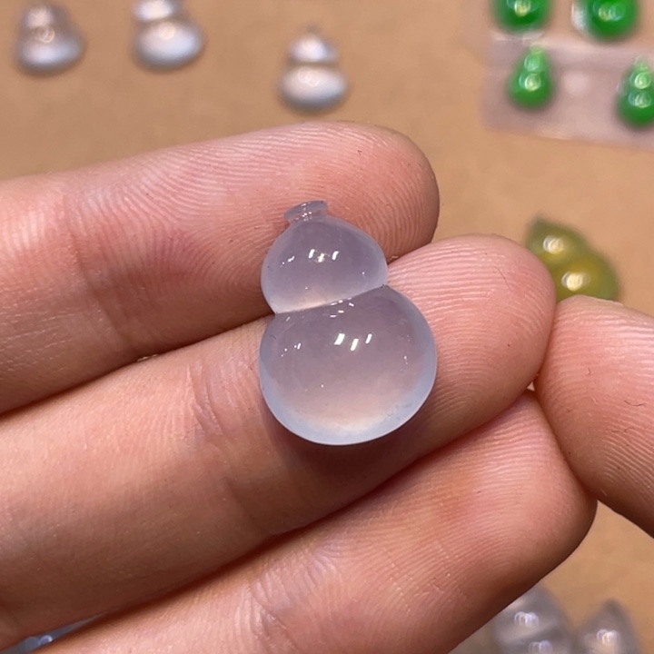 定制翡翠未镶嵌葫芦