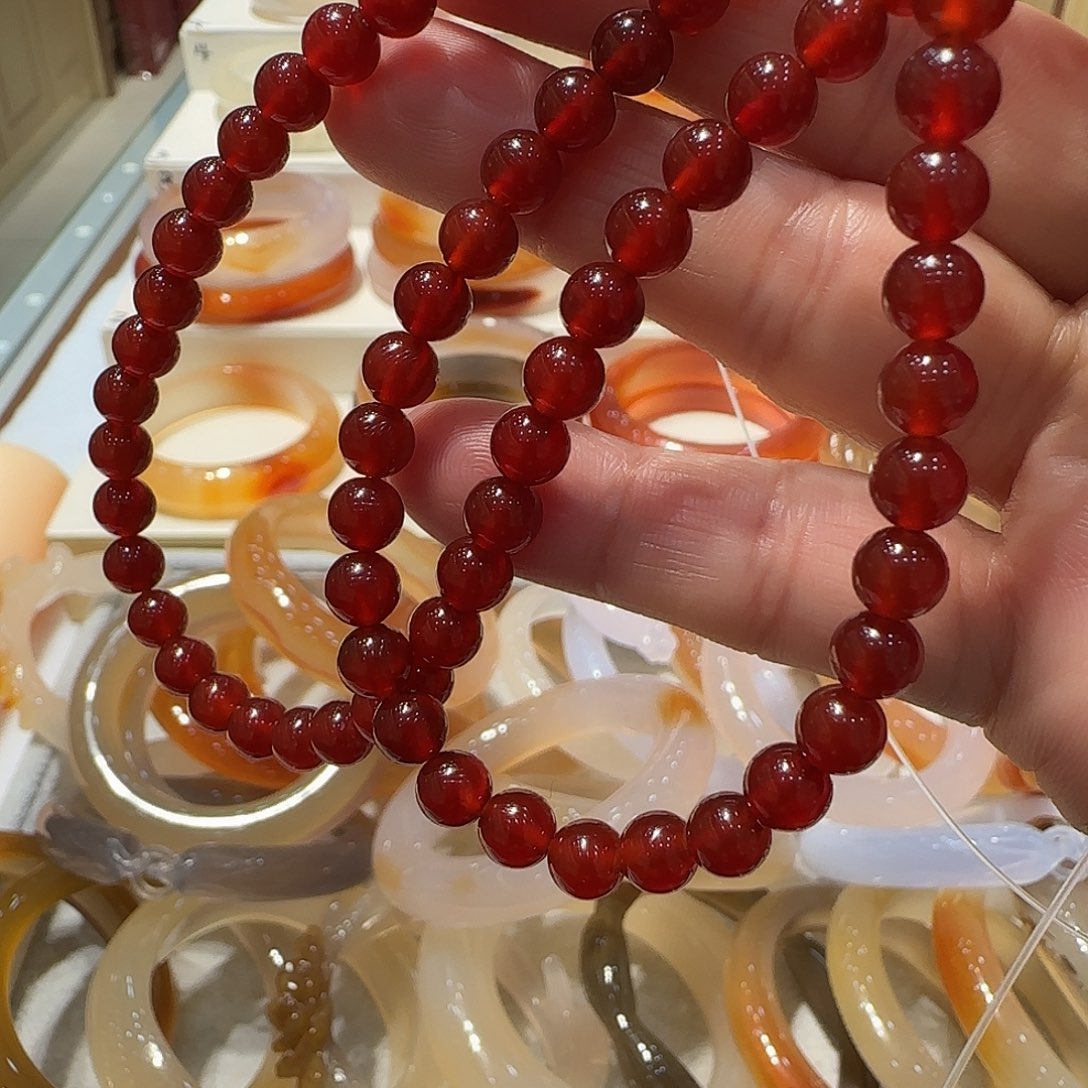 玛瑙/玉髓手链未镶嵌十****o