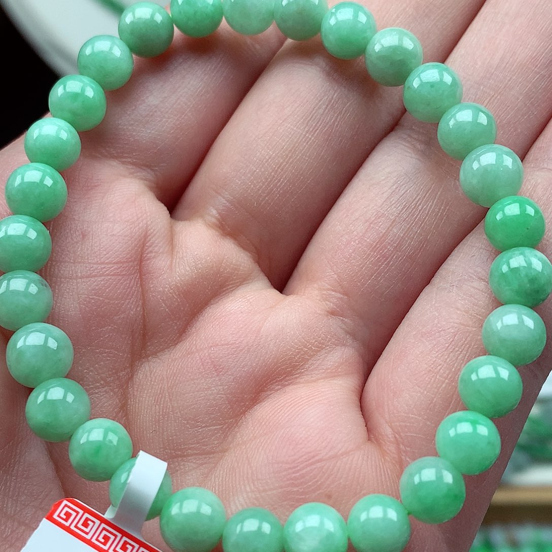 翡翠未镶嵌毛衣链