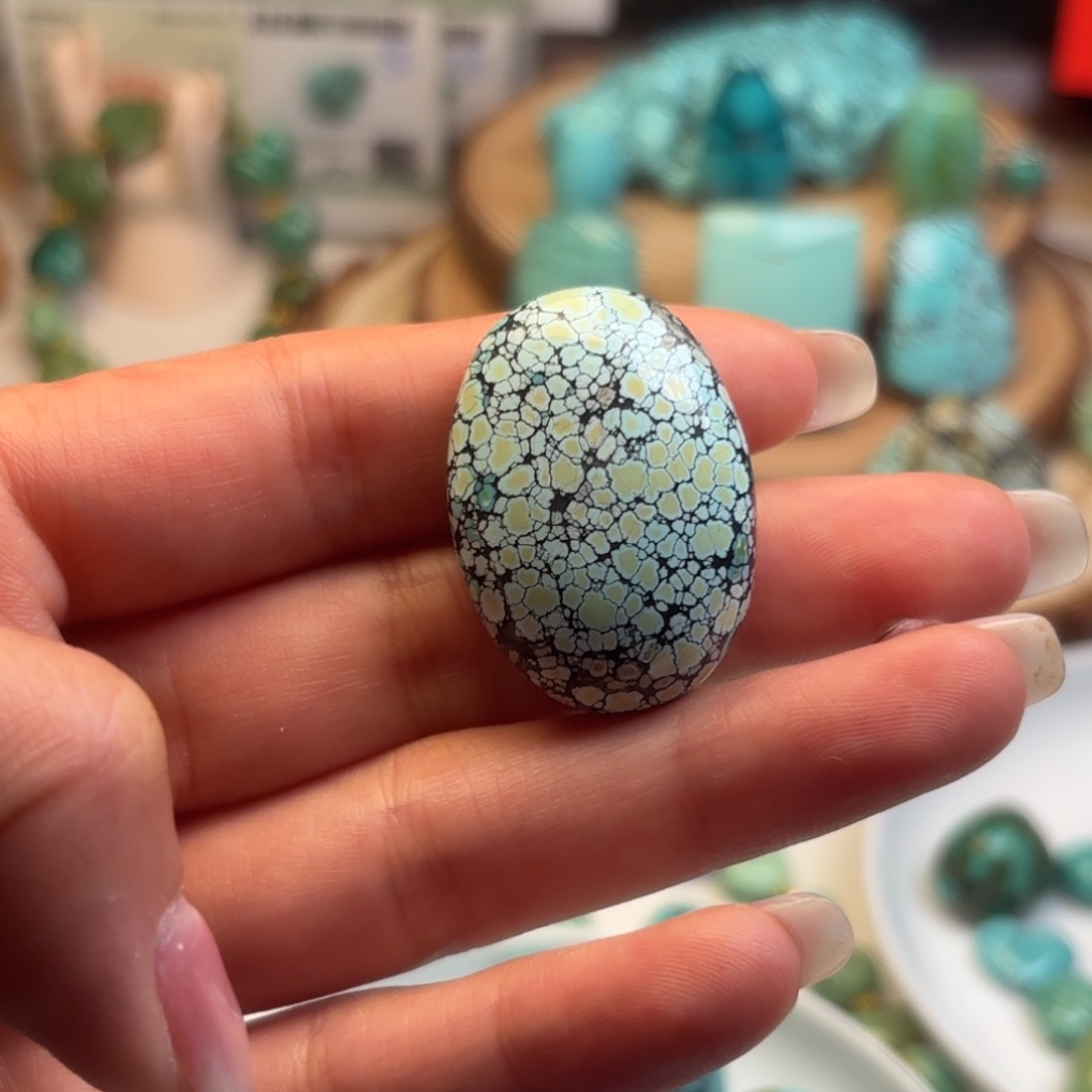 慕***生绿松石未镶嵌单珠