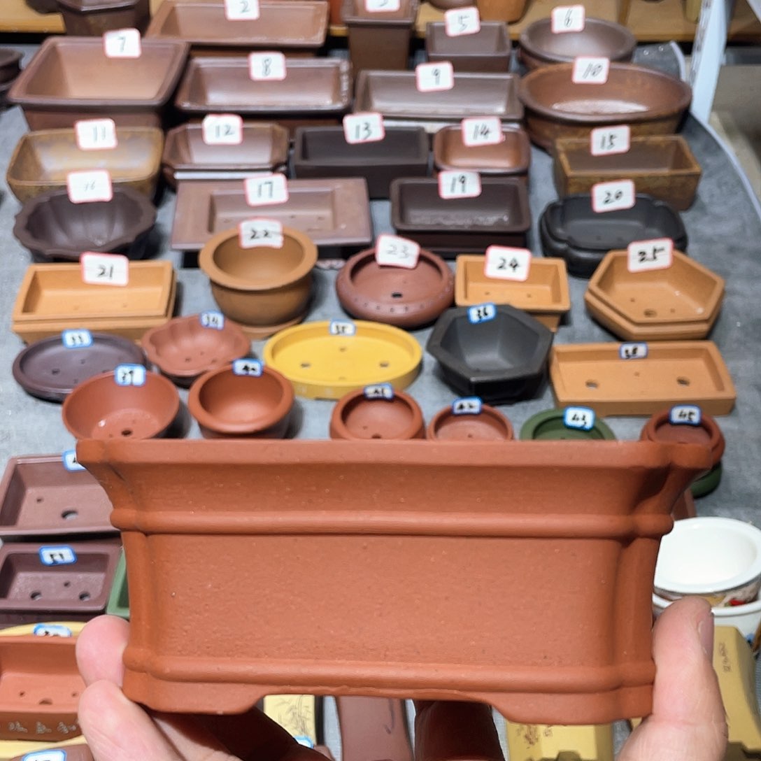 紫砂小盆12.5*7.5*4.5