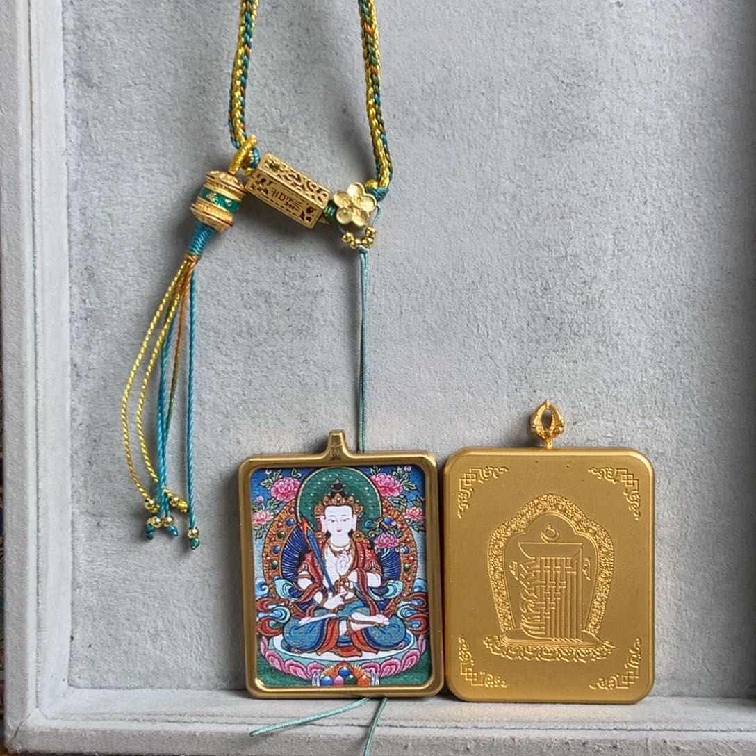 吊坠生****感单面铜壳虚空