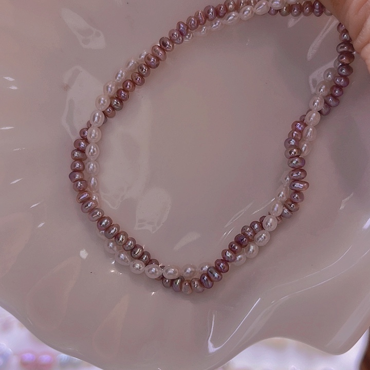 淡水珍珠手绳合金