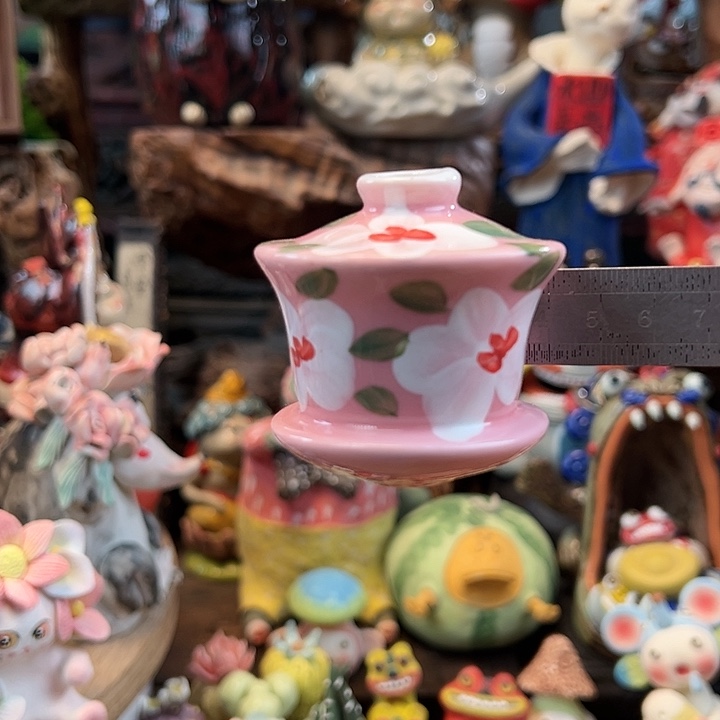 陶摆件小镇青花每日有新品福利