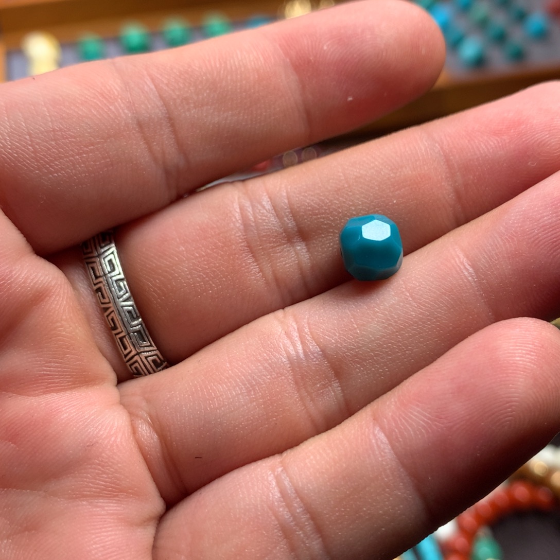 顾***白绿松石未镶嵌无相