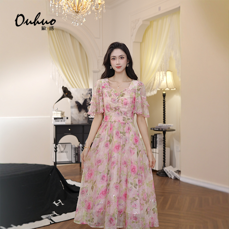 【米米专属】两位数粉丝回馈！优雅连衣裙OHDRH04185+OHDRH04191