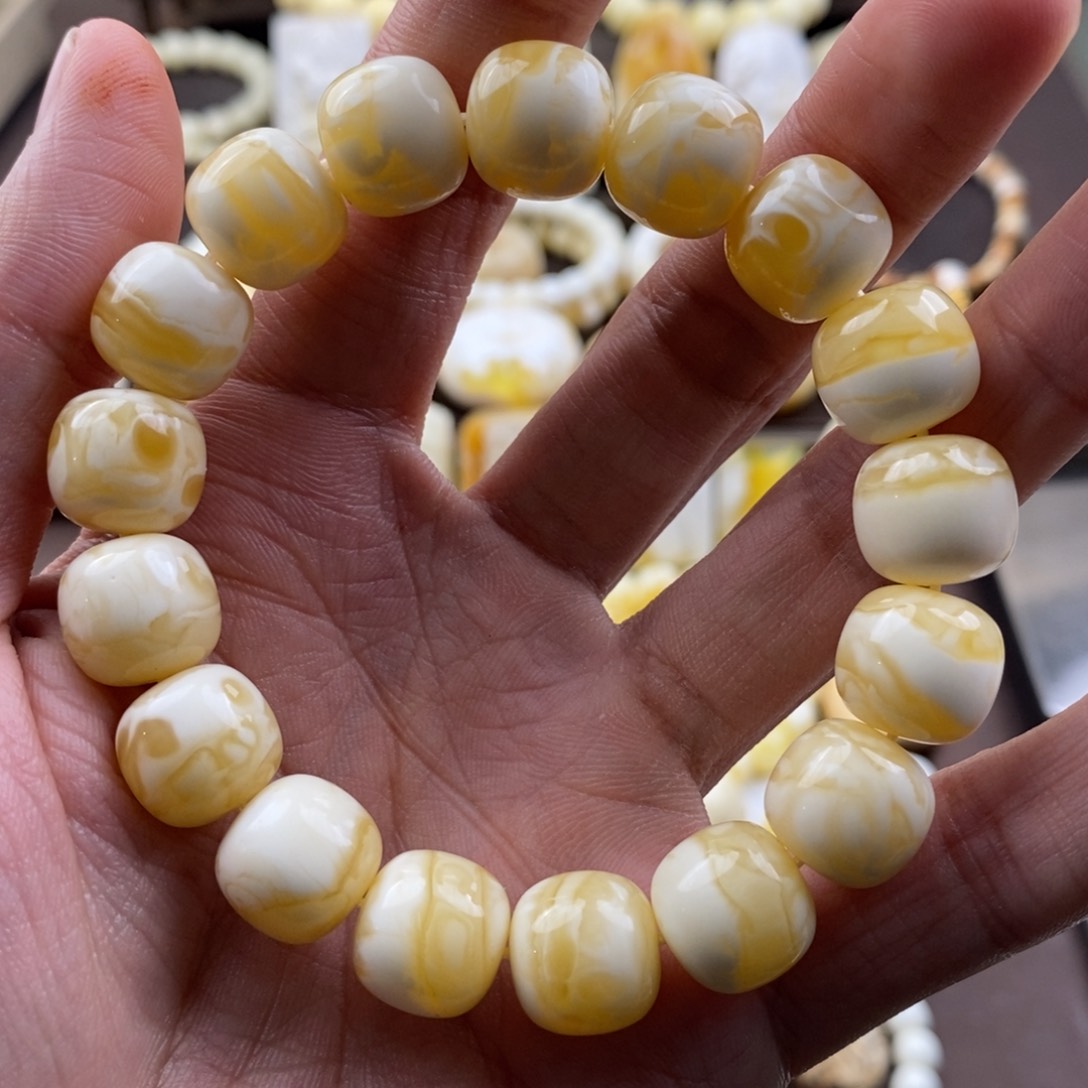 琥珀裸石未镶嵌蜜蜡吊坠吊坠项链