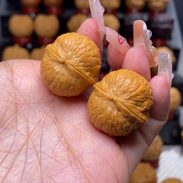 文玩核桃把件小金豆21号28尺