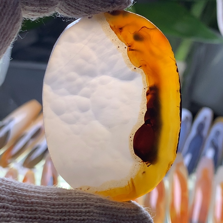 未镶嵌玛瑙/玉髓珠宝半成品160